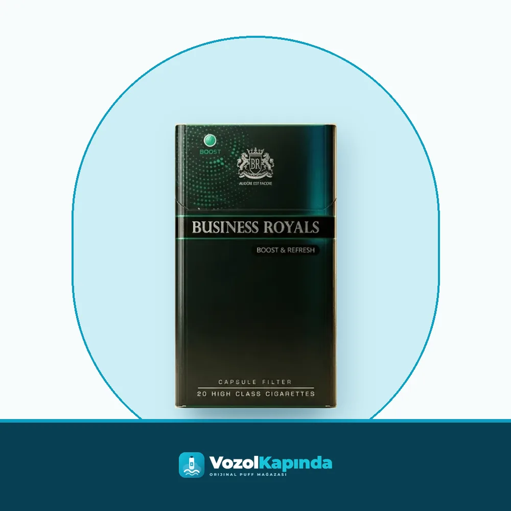 Business Royals Boost Refresh Sigara paket görünümü