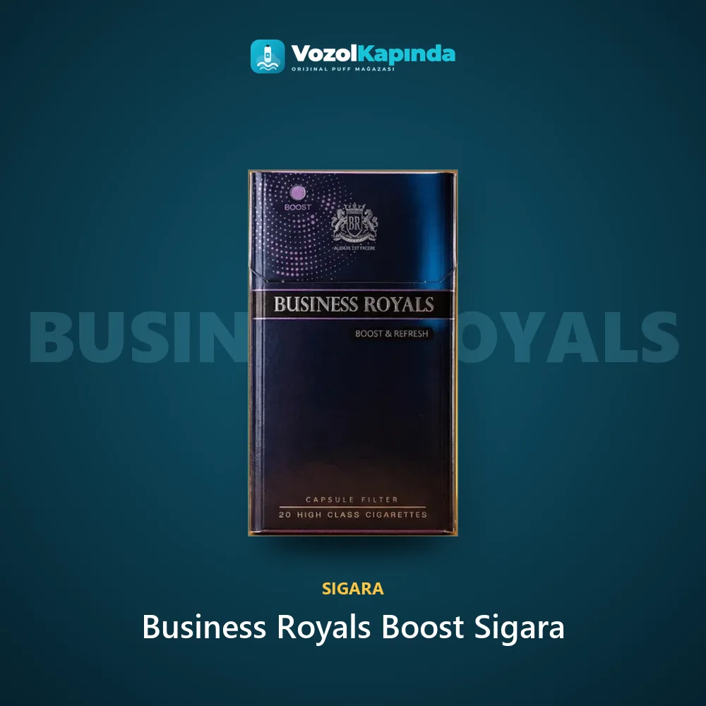 Business Royals Boost Sigara Sipariş Bilgileri Business Royals Boost Sigara sipariş avantajları: kapıda ödeme ve gizli paket