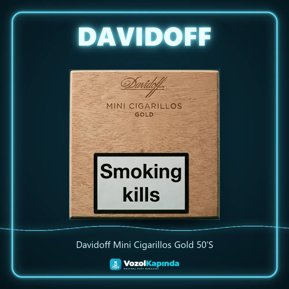 Davidoff Mini Cigarillos Gold 50’S Özellikleri Davidoff Mini Cigarillos Gold 50’S bilgi kartı, orijinal sigarillo