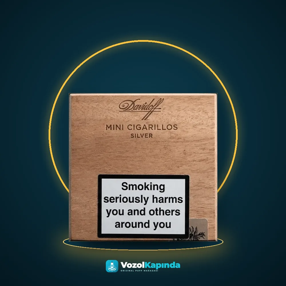 Davidoff Mini Cigarillos Silver 50’S, Vozol Kapında orijinal sigarillo