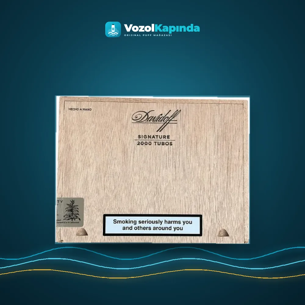 Davidoff Signature 2000 Tubos Ahşap Kutulu Fiyatı Davidoff Signature 2000 Tubos Ahşap Kutulu satın al, Vozol Kapında