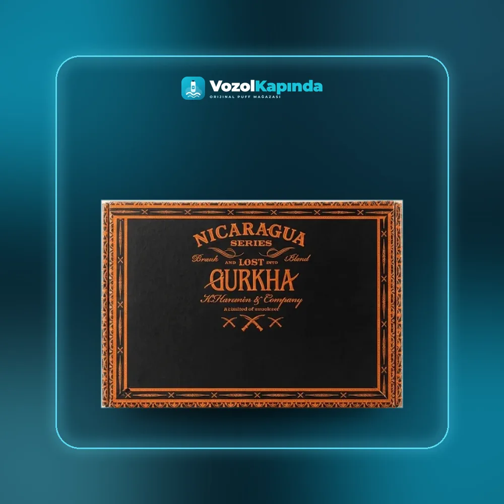 Gurkha Nicaragua Series Robusto, Vozol Kapında orijinal puro