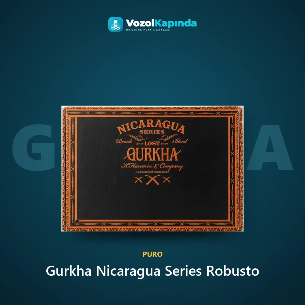Gurkha Nicaragua Series Robusto Sipariş Bilgileri Gurkha Nicaragua Series Robusto özellikleri: orijinal ürün, kapıda ödeme, gizli paket