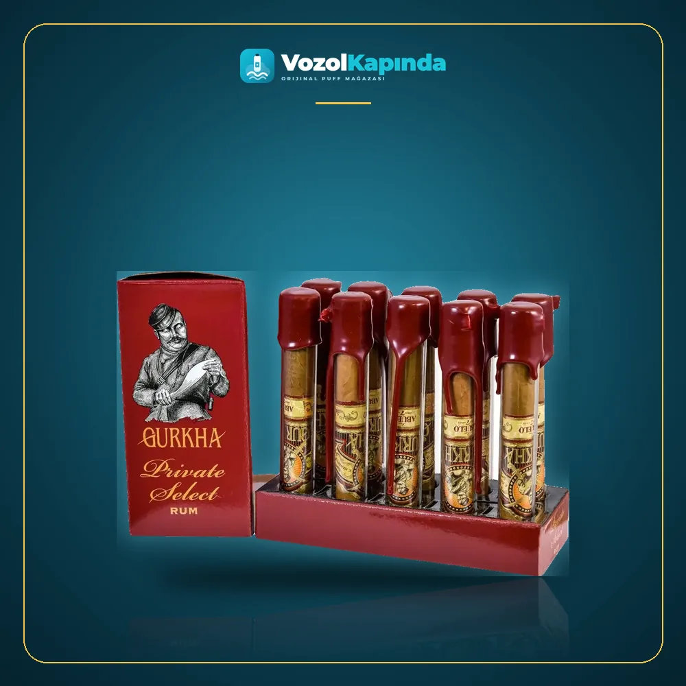 Gurkha Private Select Rum Orijinal Ambalaj Gurkha Private Select Rum paket görünümü