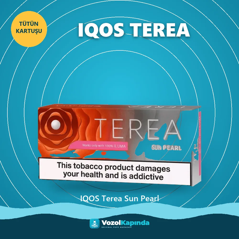 IQOS Terea Sun Pearl özellikleri: orijinal ürün, kapıda ödeme, gizli paket