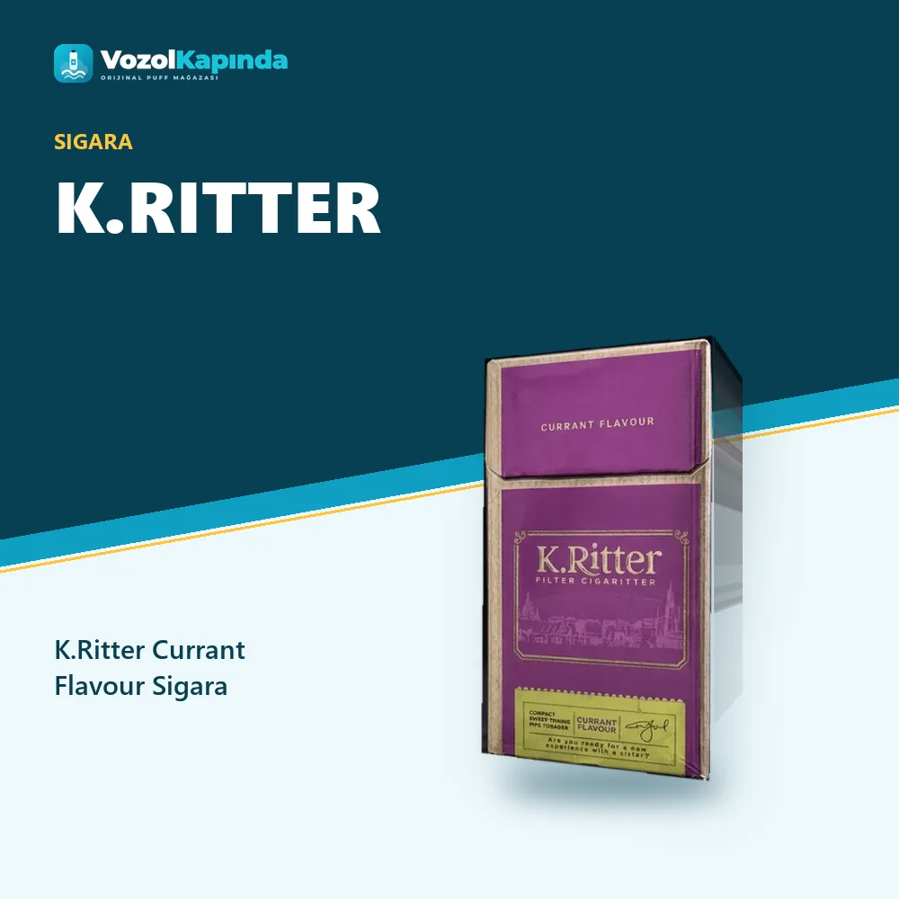 K.Ritter Currant Flavour Sigara Sipariş Bilgileri K.Ritter Currant Flavour Sigara sipariş avantajları: kapıda ödeme ve gizli paket