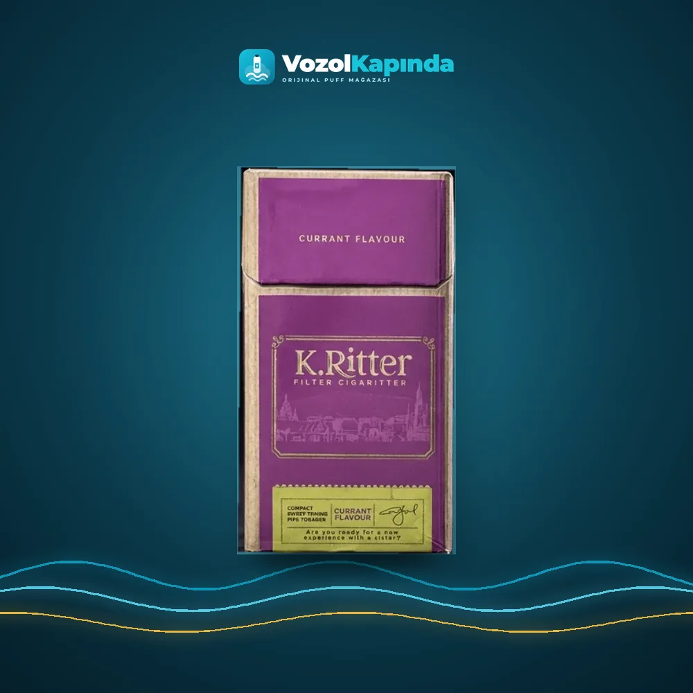 K.Ritter Currant Flavour Sigara Fiyatı K.Ritter Currant Flavour Sigara, Vozol Kapında orijinal sigara