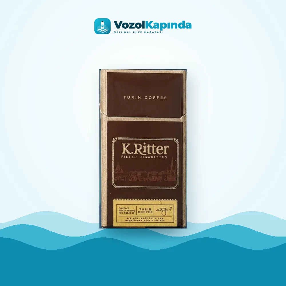 K.Ritter Turin Coffe Sigara Ürün Görseli K.Ritter Turin Coffe Sigara paket görünümü