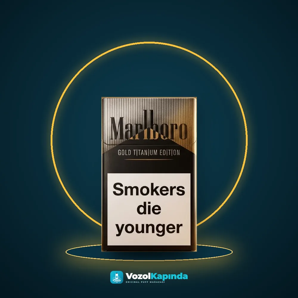 Marlboro Gold Titanium Edition Sipariş Marlboro Gold Titanium Edition fiyatı ve siparişi, Vozol Kapında