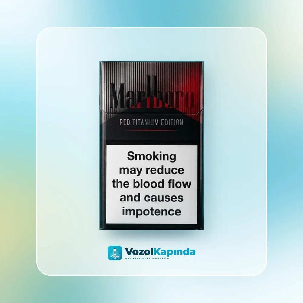 Marlboro Red Titanium Edition Sigara Satın Al Marlboro Red Titanium Edition Sigara satın al, Vozol Kapında