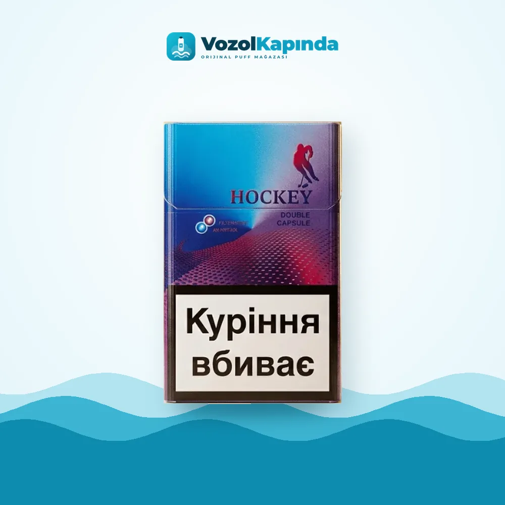 Hockey Double Capsule Slim Sigara Ürün Görseli Hockey Double Capsule Slim Sigara paket görünümü