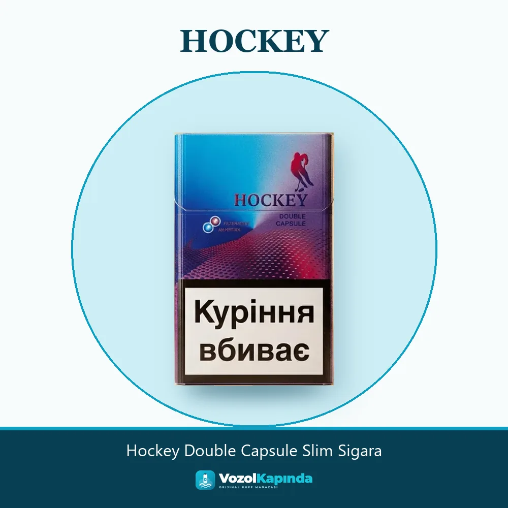 Hockey Double Capsule Slim Sigara Özellikleri Hockey Double Capsule Slim Sigara sipariş avantajları: kapıda ödeme ve gizli paket