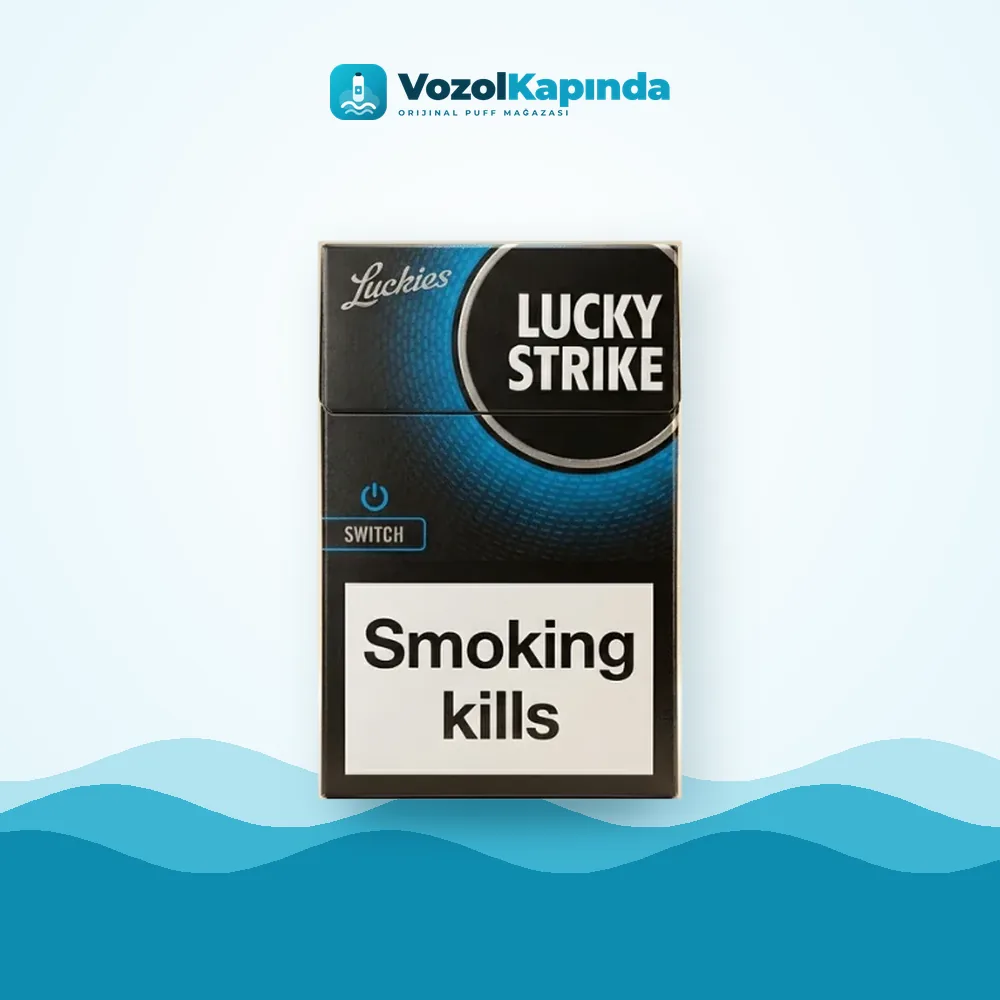 Lucky Strike Switch Sigara ön yüz görseli, orijinal ambalaj