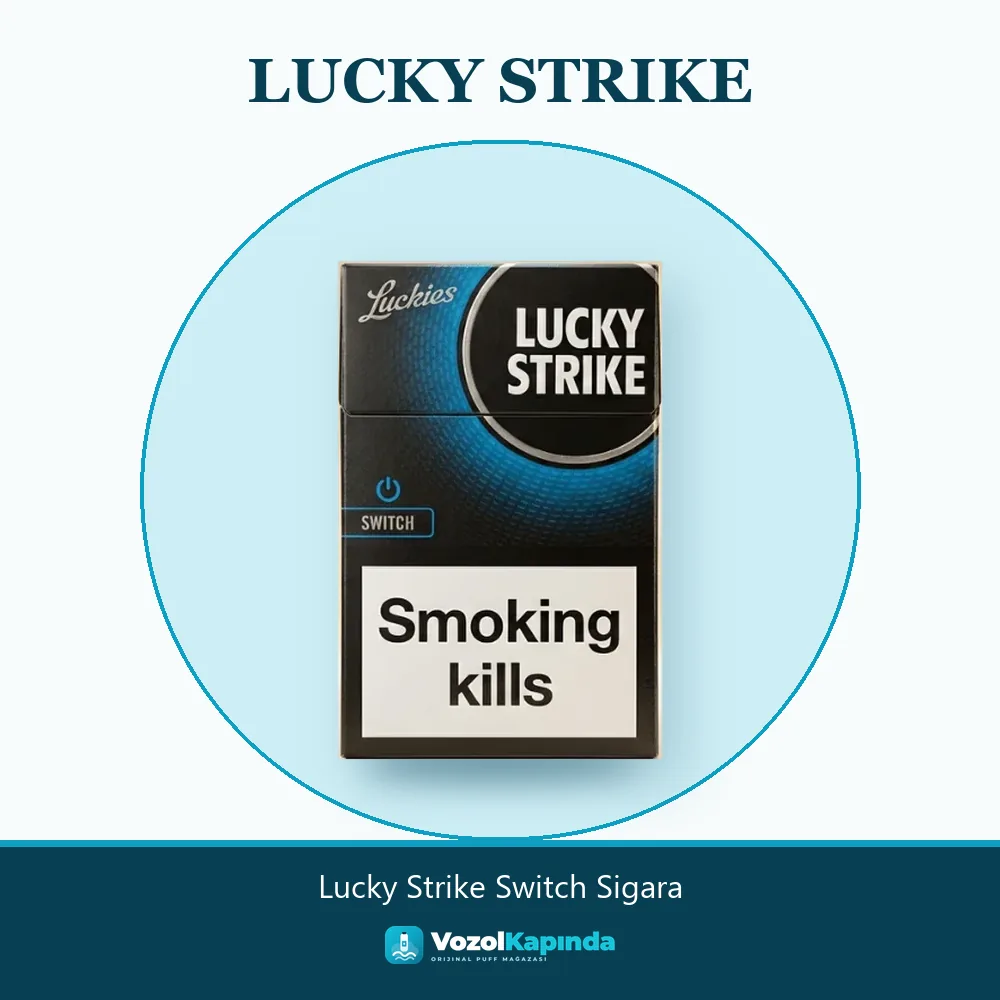Lucky Strike Switch Sigara özellikleri: orijinal ürün, kapıda ödeme, gizli paket