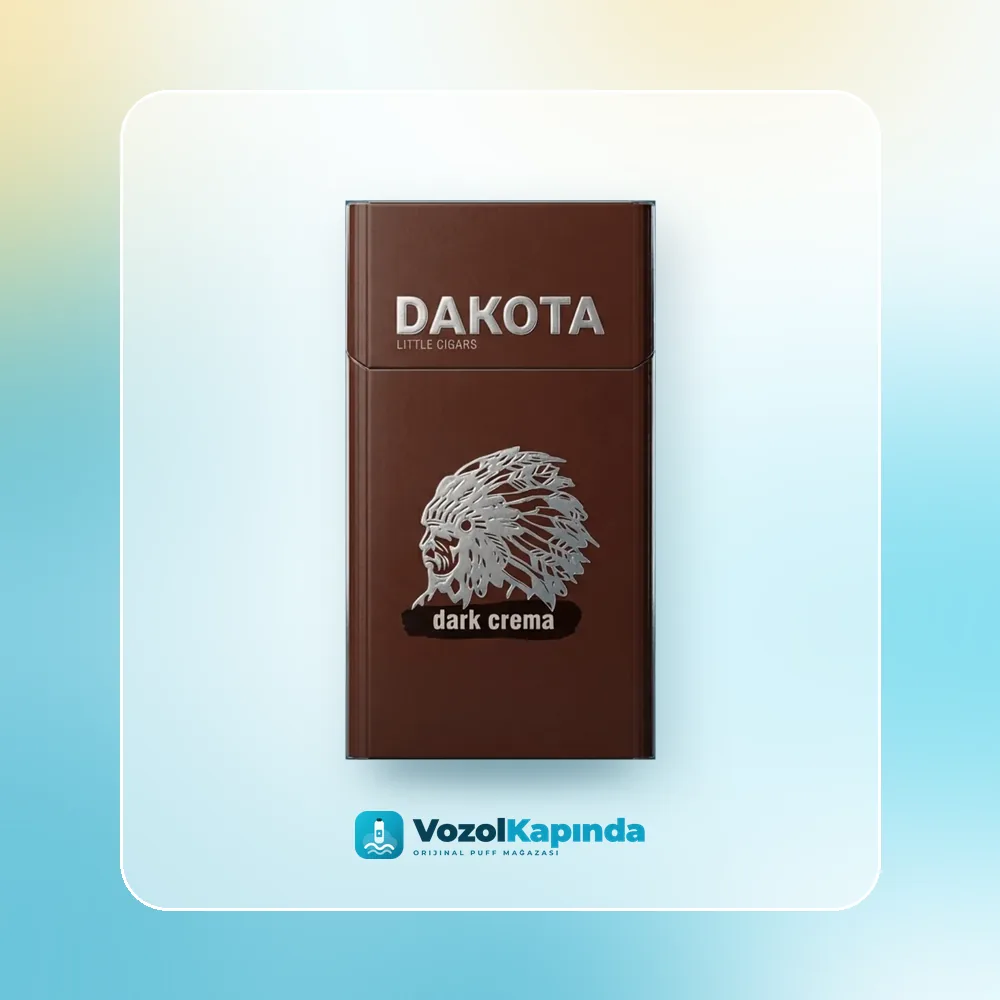 Dakota Dark Crema Sigara Çikolata Aromalı, Vozol Kapında orijinal sigara