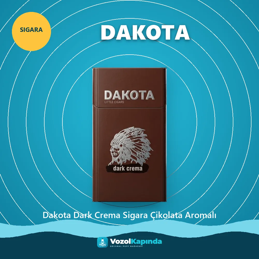 Dakota Dark Crema Sigara Çikolata Aromalı özellikleri: orijinal ürün, kapıda ödeme, gizli paket