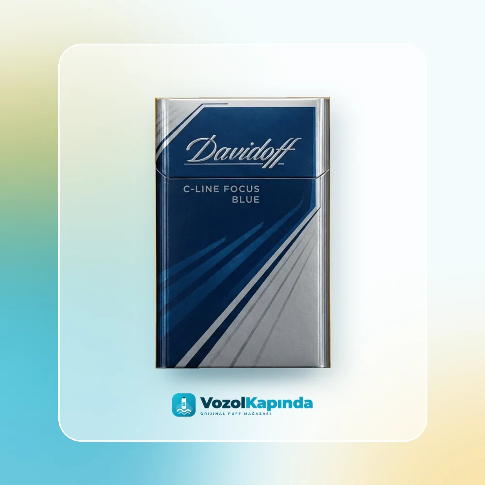 Davidoff C-Line Focus Blue Sigara, Vozol Kapında orijinal sigara