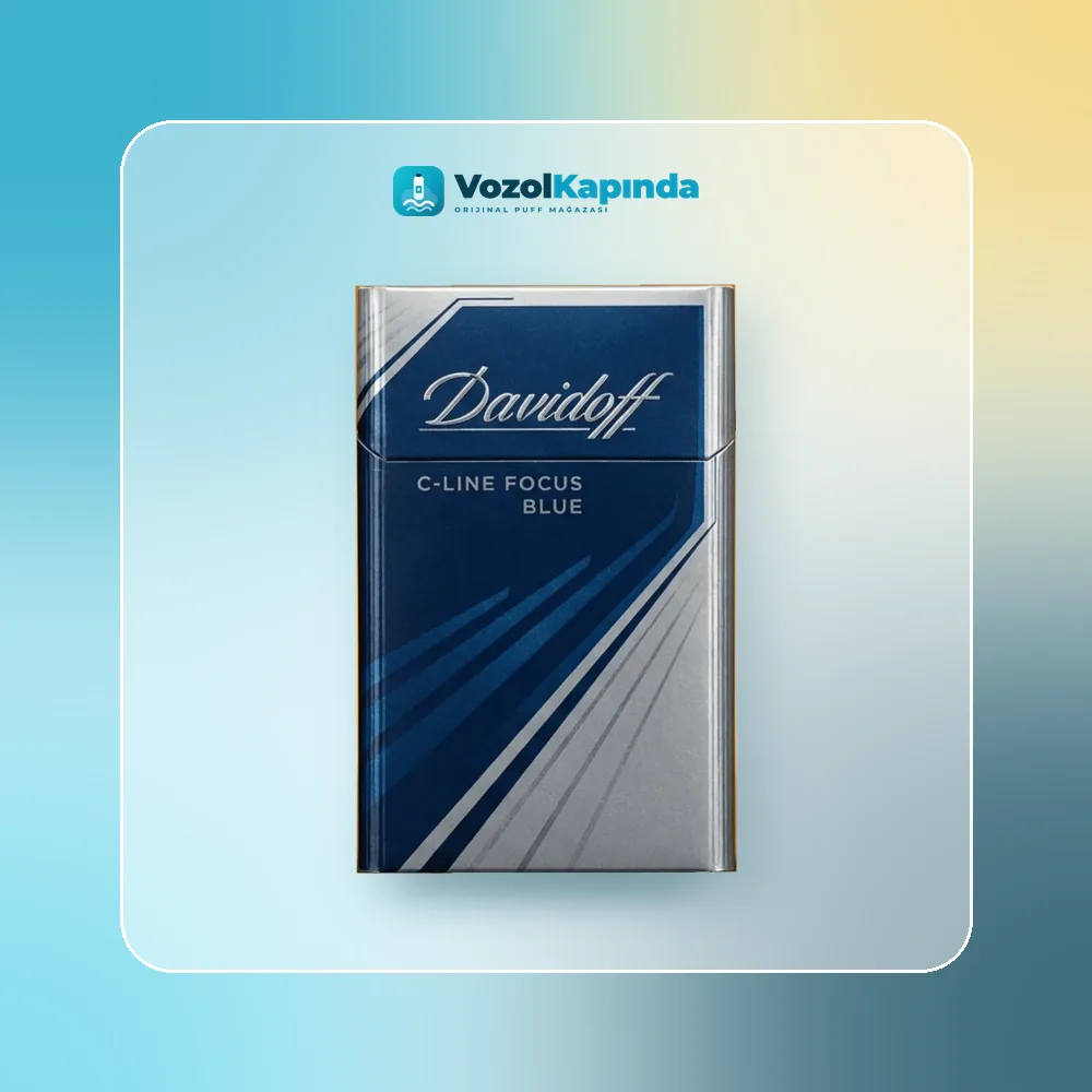 Davidoff C-Line Focus Blue Sigara ön yüz görseli, orijinal ambalaj