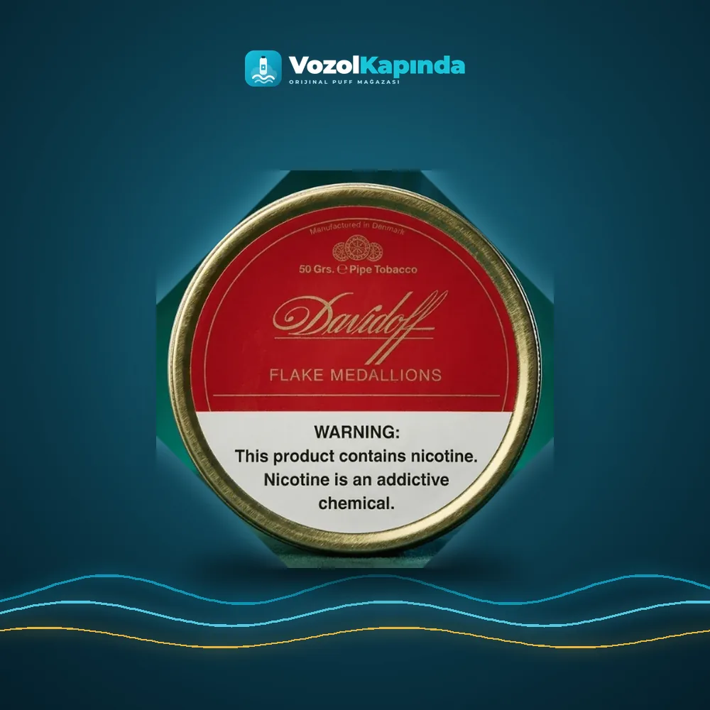 Davidoff Flake Medallions Pipo Tütünü Sipariş Davidoff Flake Medallions Pipo Tütünü fiyatı ve siparişi, Vozol Kapında