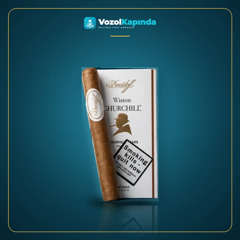 Davidoff Winston Churchill 4’S Ürün Görseli Davidoff Winston Churchill 4’S paket görünümü