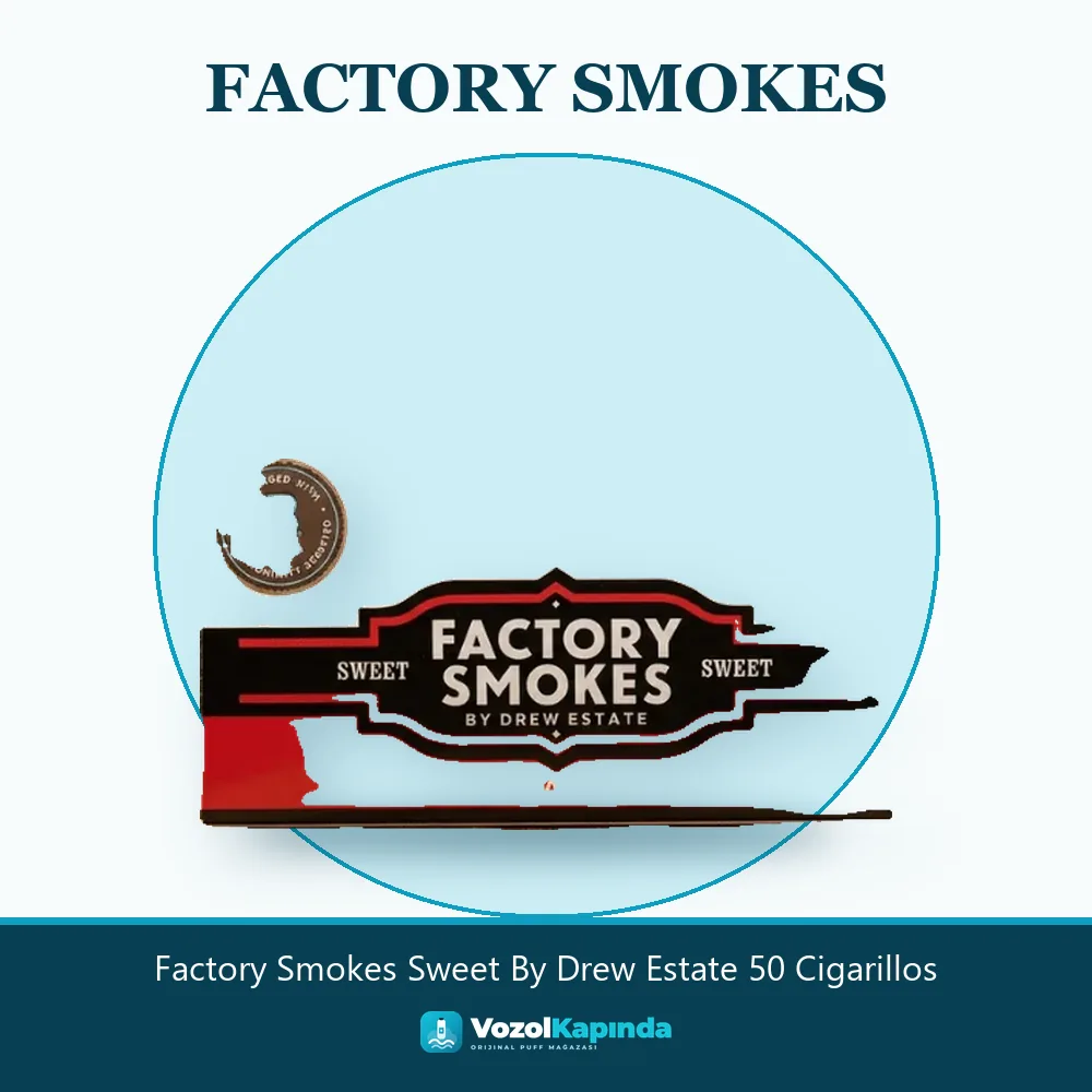 Factory Smokes Sweet By Drew Estate 50 Cigarillos Sipariş Bilgileri Factory Smokes Sweet By Drew Estate 50 Cigarillos sipariş avantajları: kapıda ödeme ve gizli paket