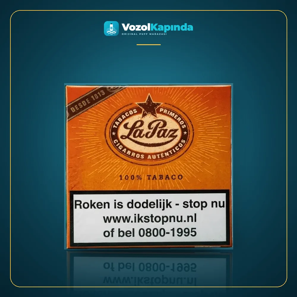 La Paz Wilde Sigarillo Paket Görünümü La Paz Wilde Sigarillo paket görünümü