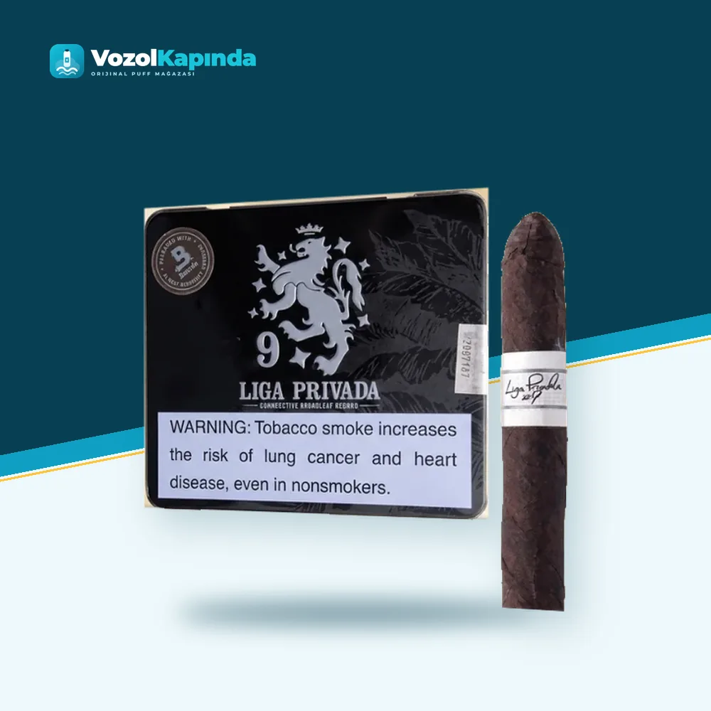 Liga Privada 9 Puro Metal Kutu ürün görseli, orijinal puro