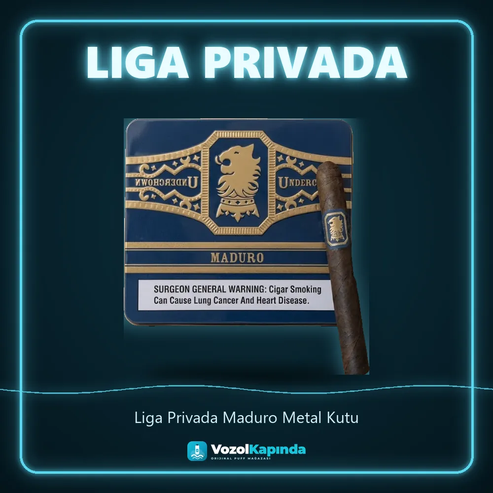 Liga Privada Maduro Metal Kutu özellikleri: orijinal ürün, kapıda ödeme, gizli paket