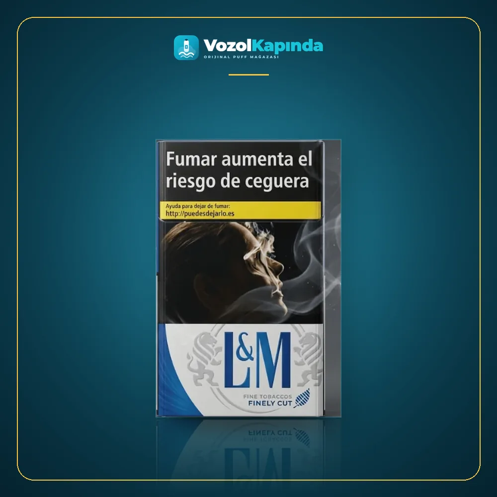 L&M Blue İthal Sigara Paket Görünümü L&M Blue İthal Sigara paket görünümü