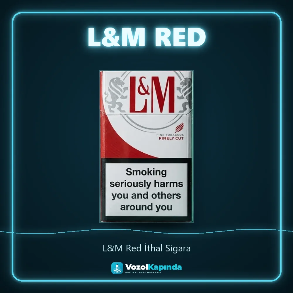 L&M Red İthal Sigara Bilgi Kartı L&M Red İthal Sigara sipariş avantajları: kapıda ödeme ve gizli paket