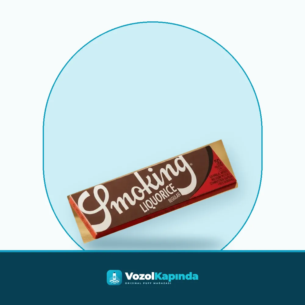 Smoking Liquorice Regular Sarma Kağıdı Orijinal Ambalaj Smoking Liquorice Regular Sarma Kağıdı ürün görseli, orijinal sarma kağıdı