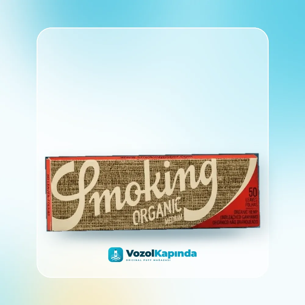 Smoking Medium Organic Sarma Kağıdı Fiyatı Smoking Medium Organic Sarma Kağıdı, Vozol Kapında orijinal sarma kağıdı