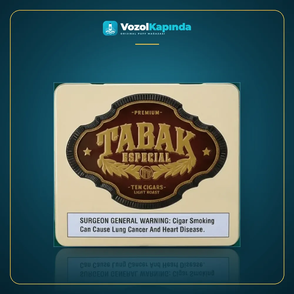 Tabak Especial Light Roast Metal Kutu Ürün Görseli Tabak Especial Light Roast Metal Kutu paket görünümü