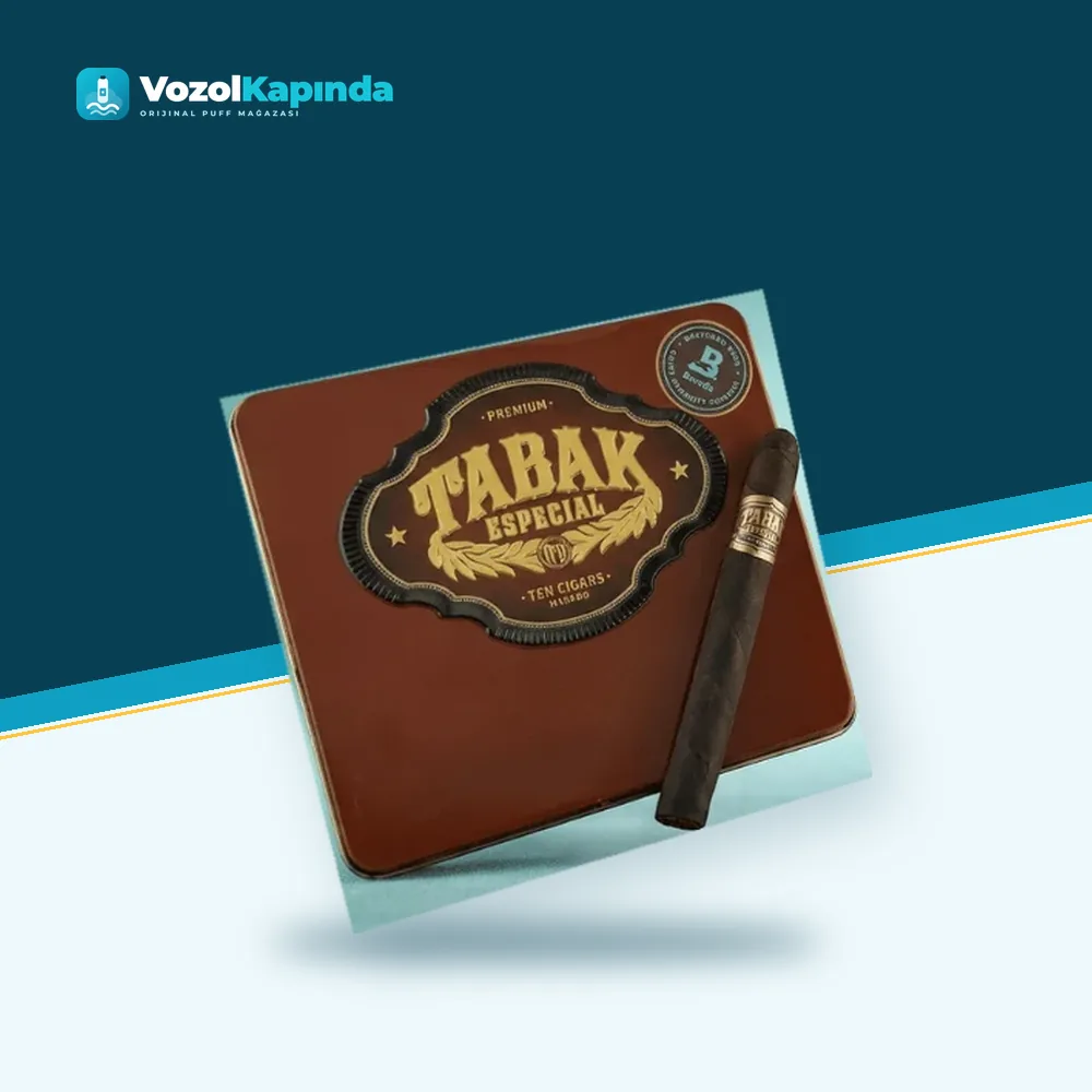Tabak Especial Maduro Metal Kutu ön yüz görseli, orijinal ambalaj