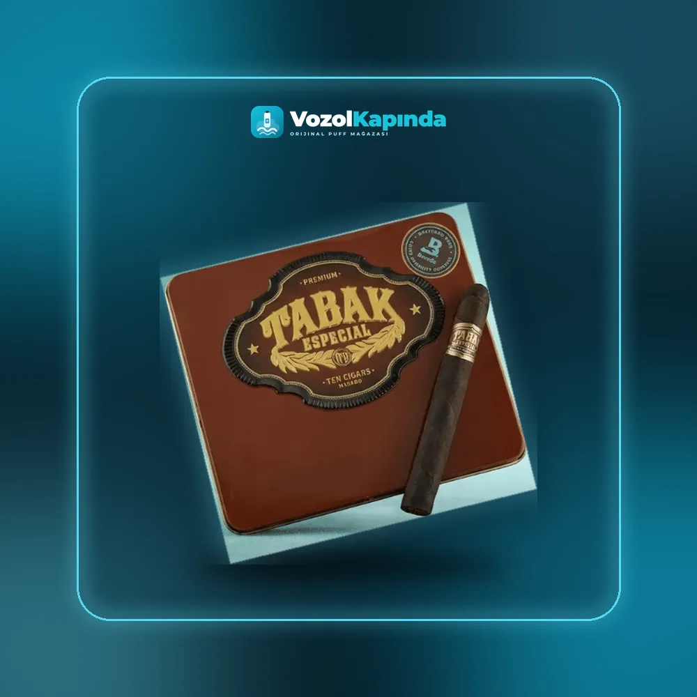 Tabak Especial Maduro Metal Kutu fiyatı ve siparişi, Vozol Kapında