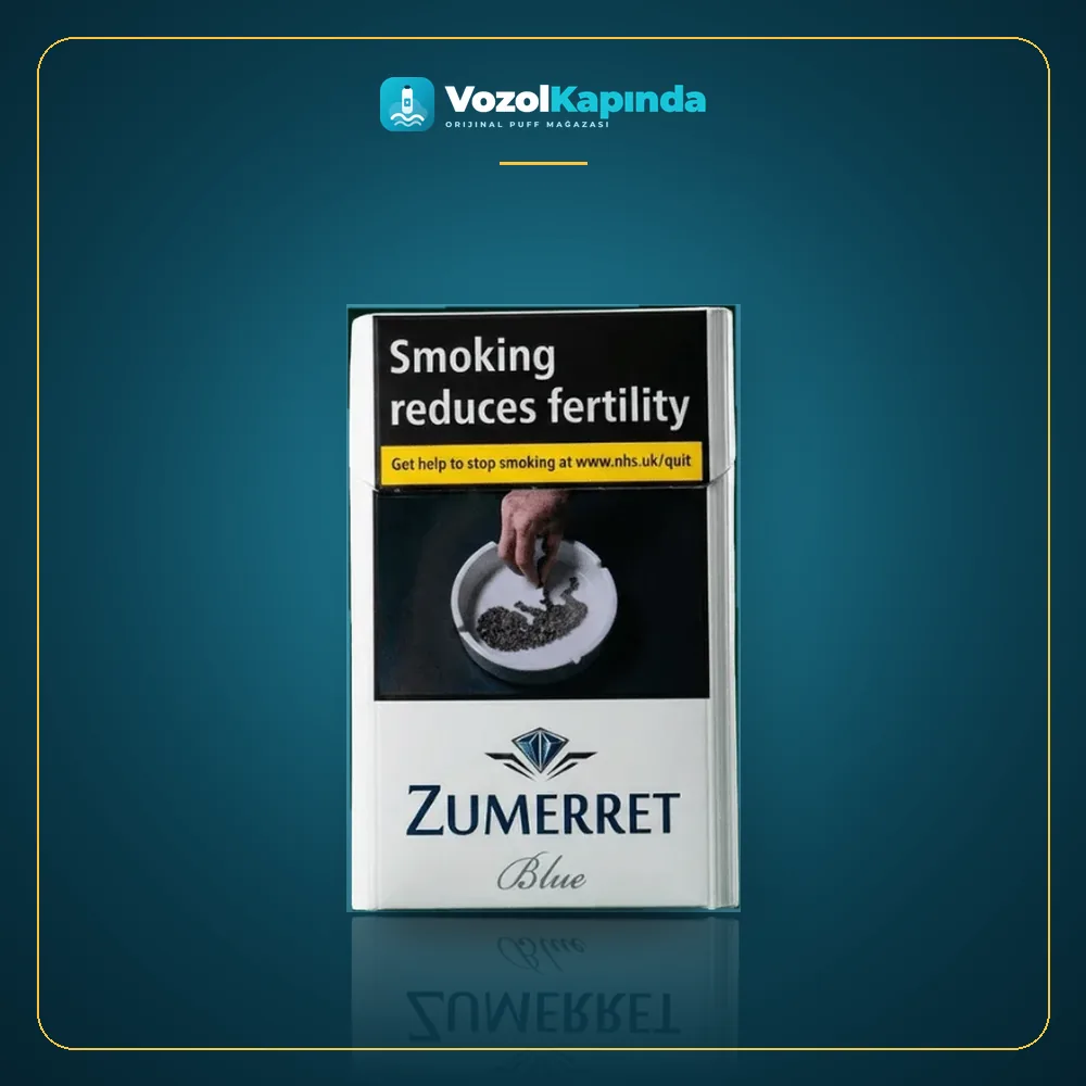 Zumerret Blue İthal Sigara paket görünümü
