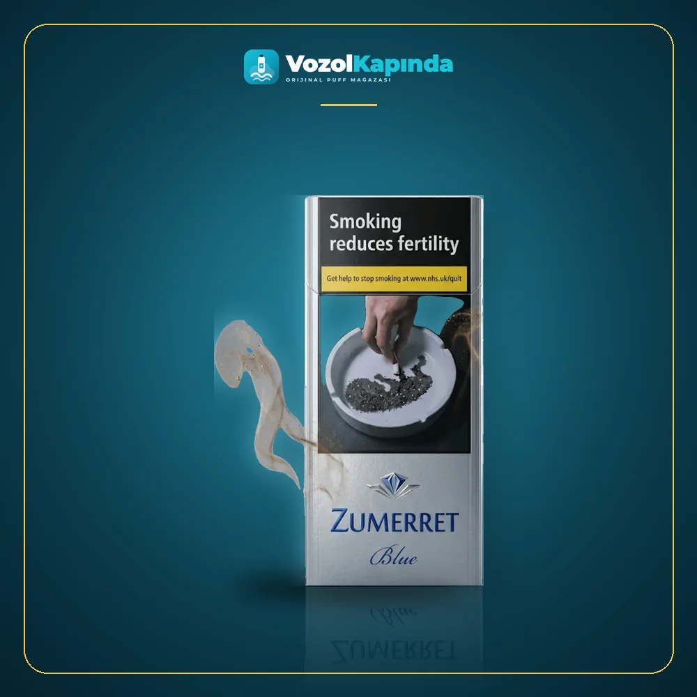 Zumerret Blue Slims İthal Sigara Paket Görünümü Zumerret Blue Slims İthal Sigara ürün görseli, orijinal sigara