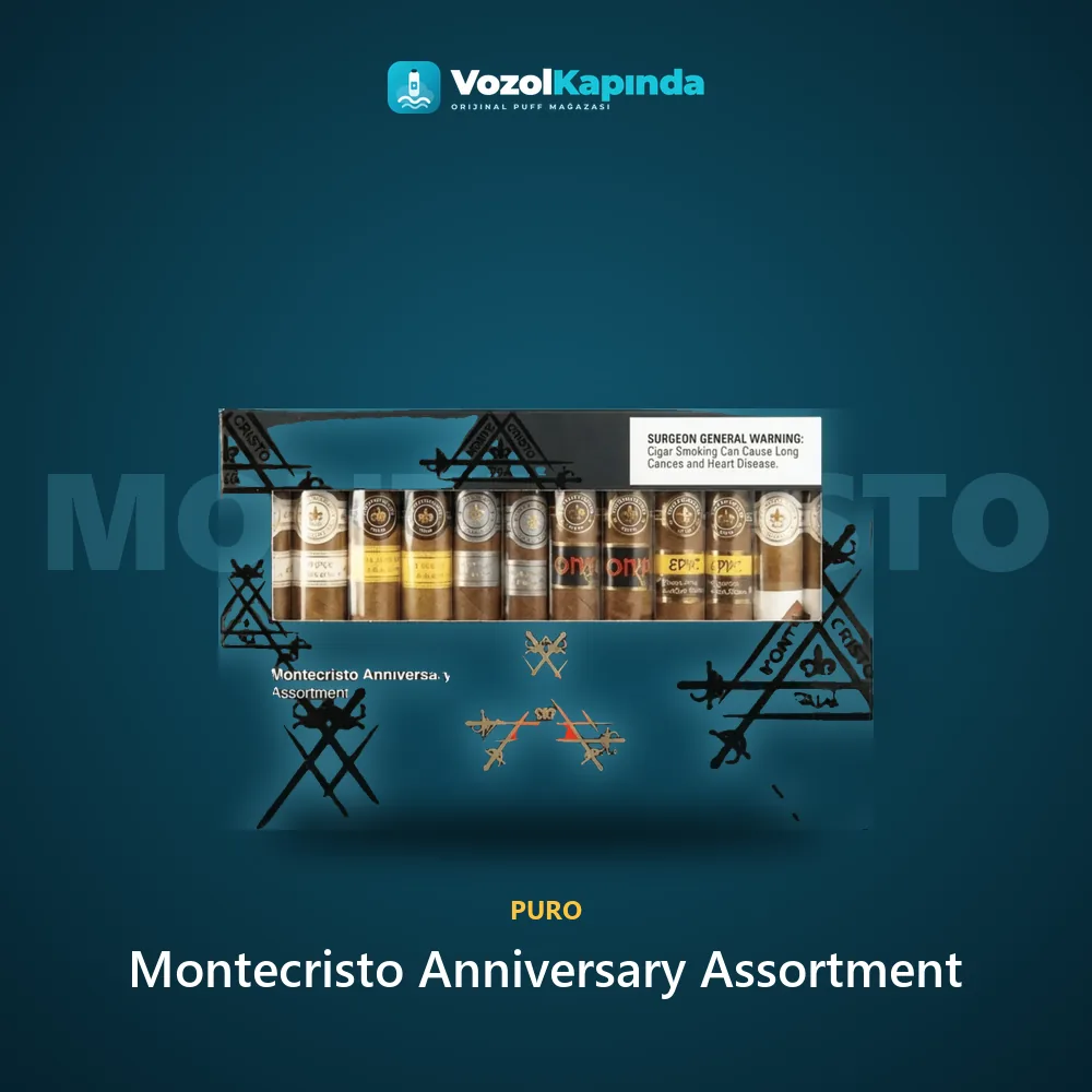 Montecristo Anniversary Assortment Özellikleri Montecristo Anniversary Assortment sipariş avantajları: kapıda ödeme ve gizli paket