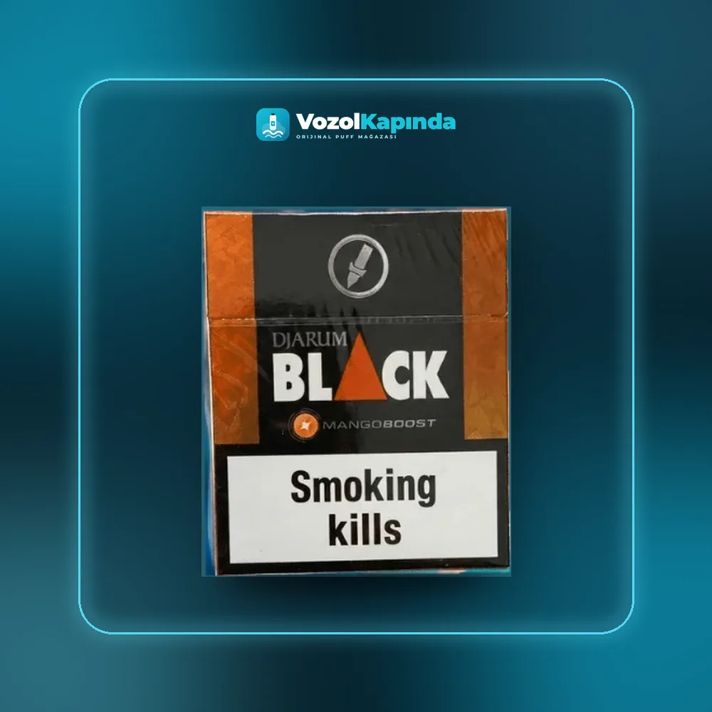 Djarum Black Mangoboost Sigara, Vozol Kapında orijinal sigara