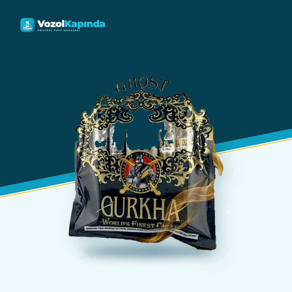 Gurkha Ghost Sampler 6’s Puro Ürün Görseli Gurkha Ghost Sampler 6’s Puro ön yüz görseli, orijinal ambalaj