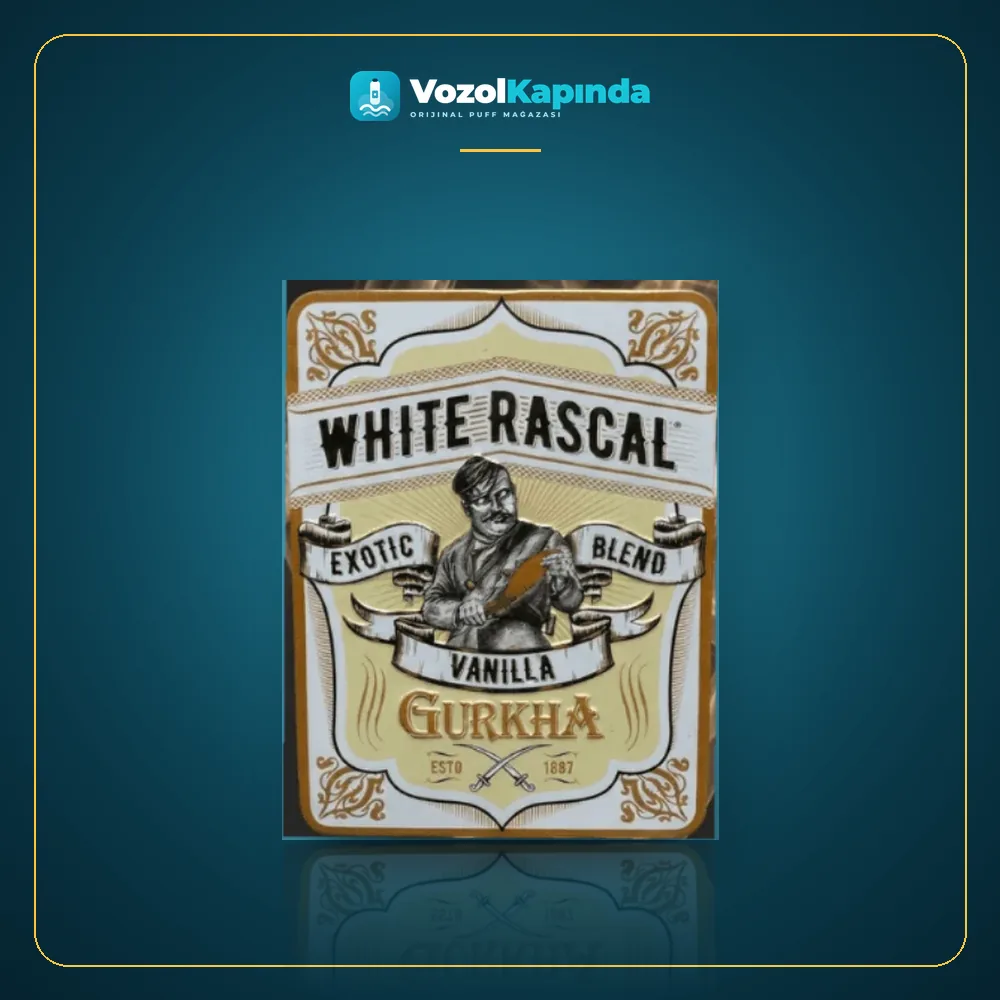 Gurkha White Rascal Exotic Blend Vanilla 5’s Metal Kutulu ürün görseli, orijinal puro