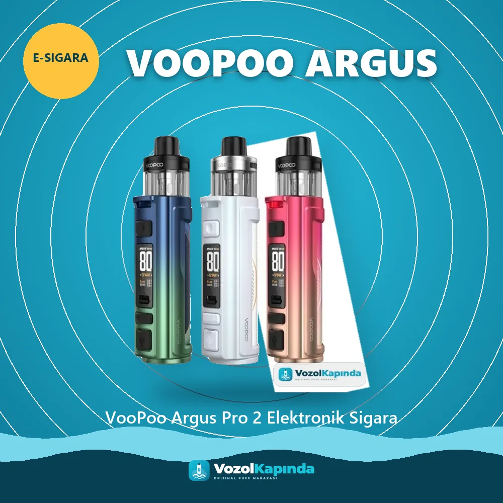 VooPoo Argus Pro 2 Elektronik Sigara Özellikleri VooPoo Argus Pro 2 Elektronik Sigara bilgi kartı, orijinal e-sigara