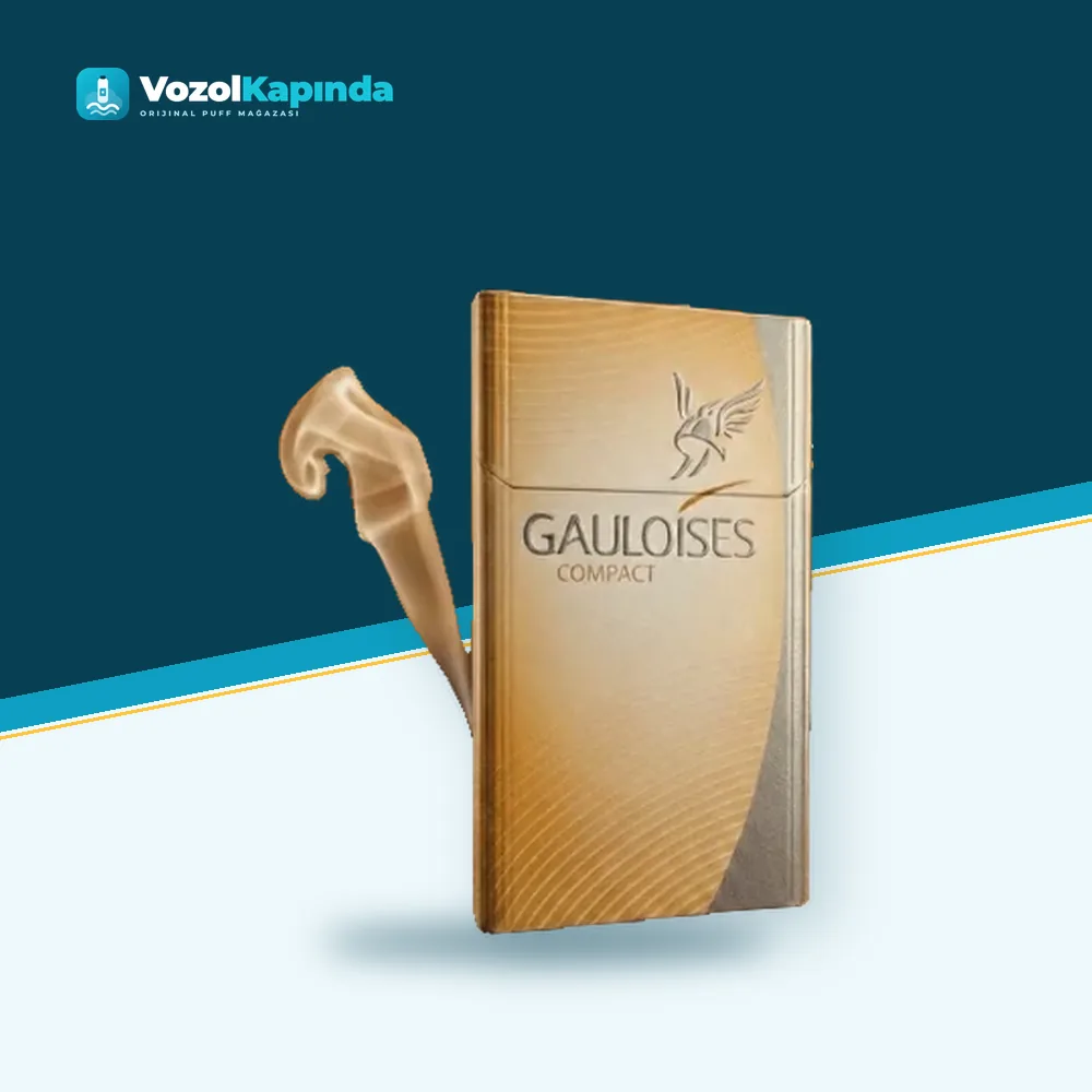 Gauloises Compact Slender Sigara Orijinal Ambalaj Gauloises Compact Slender Sigara paket görünümü