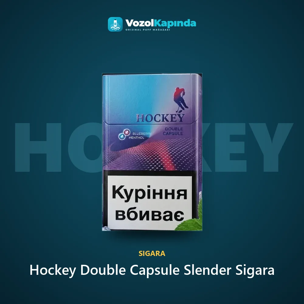 Hockey Double Capsule Slender Sigara Özellikleri Hockey Double Capsule Slender Sigara bilgi kartı, orijinal sigara