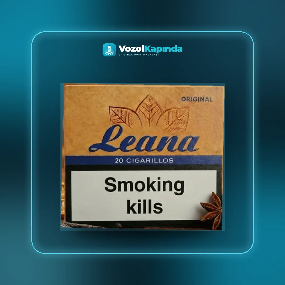 Leana 20 Cigarillos Original Sigarillo, Vozol Kapında orijinal sigarillo