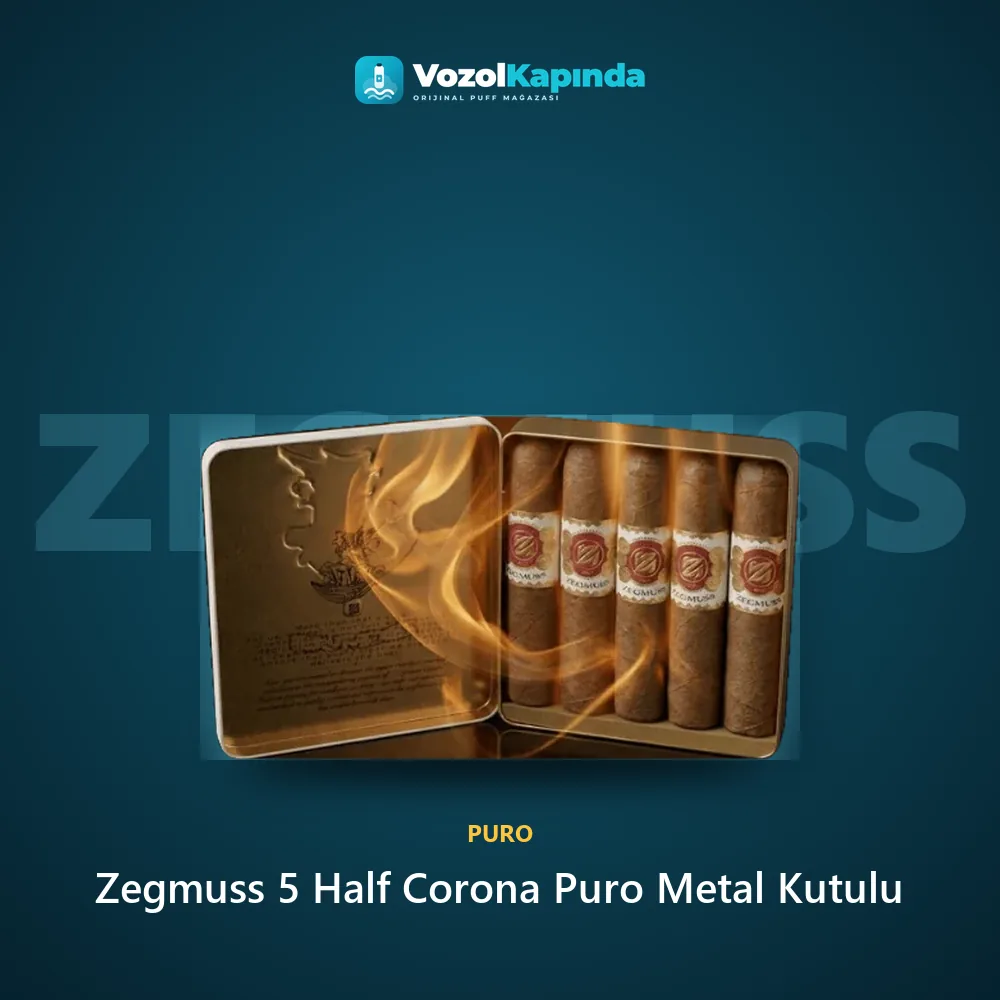 Zegmuss 5 Half Corona Puro Metal Kutulu özellikleri: orijinal ürün, kapıda ödeme, gizli paket