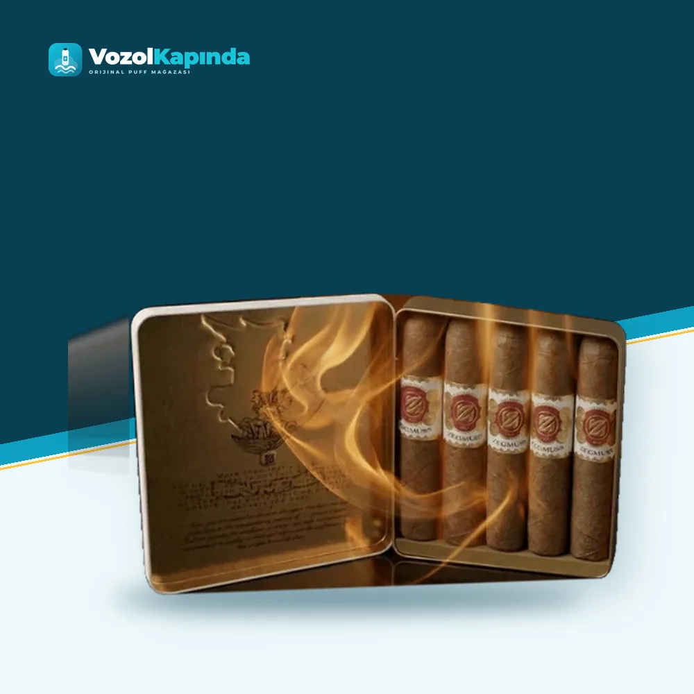 Zegmuss 5 Half Corona Puro Metal Kutulu paket görünümü