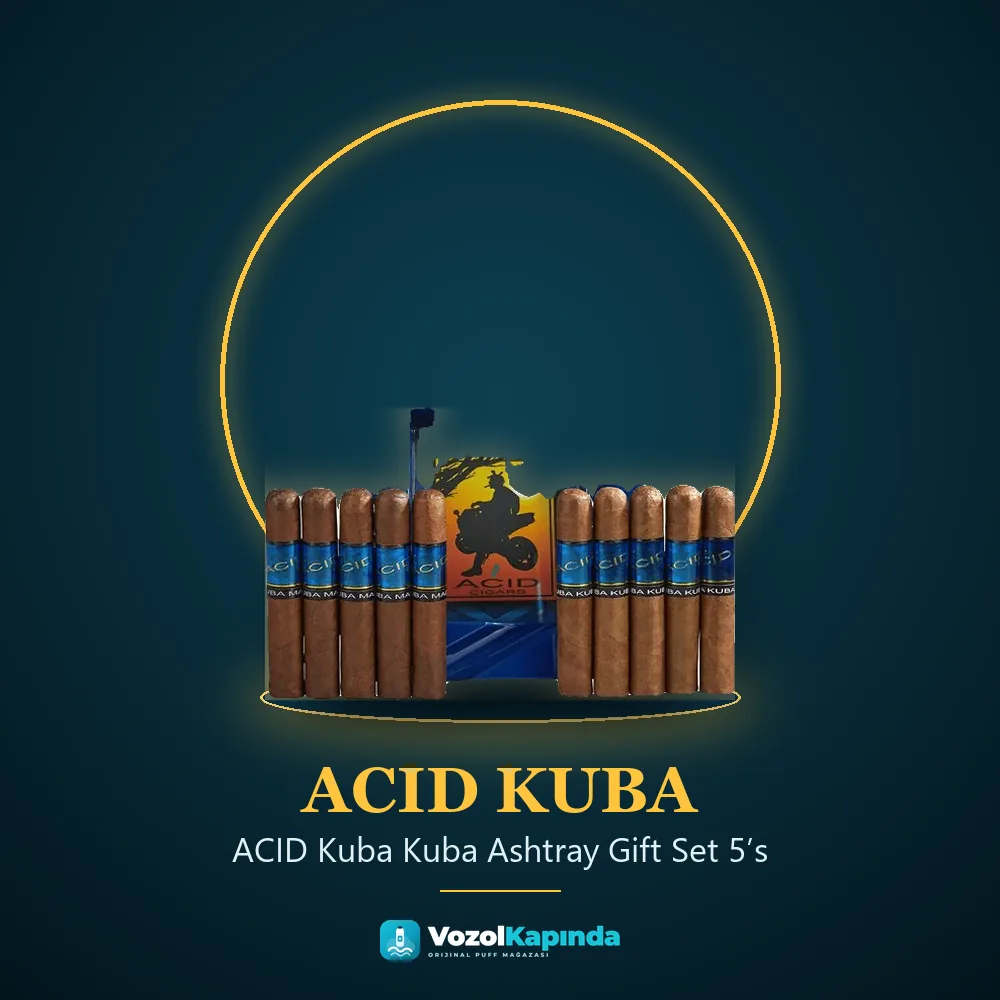 ACID Kuba Kuba Ashtray Gift Set 5’s sipariş avantajları: kapıda ödeme ve gizli paket