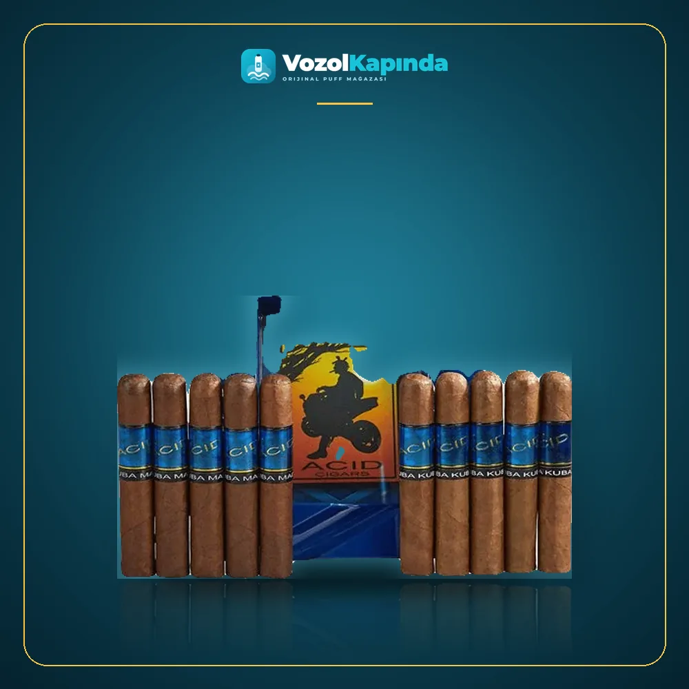 ACID Kuba Kuba Ashtray Gift Set 5’s ön yüz görseli, orijinal ambalaj