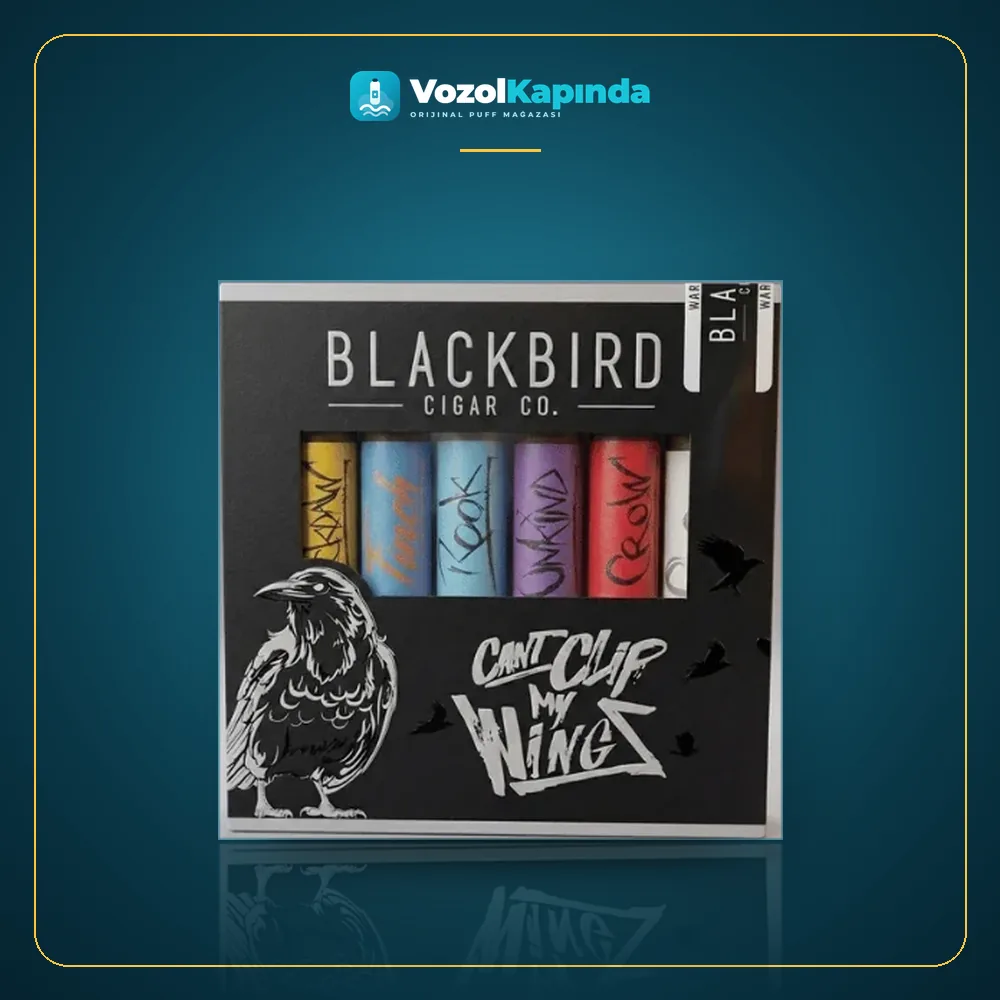 Blackbird Robusto Sampler 6’s Puro Ürün Görseli Blackbird Robusto Sampler 6’s Puro ön yüz görseli, orijinal ambalaj
